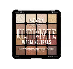 NYX PROFESSIONAL MAKEUP ULTIMATE LIDSCHATTENPALETTE WARM NEUTRALS 12,8G