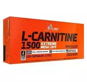 OLIMP L-CARNITINE 1500 EXTREME MEGA CAPS 120 KAPSELN