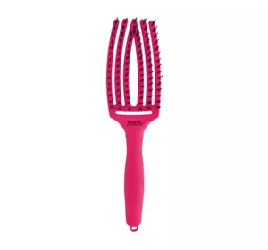 OLIVIA GARDEN FINGERBRUSH COMBO AMOUR HAARBÜRSTE HOT PINK