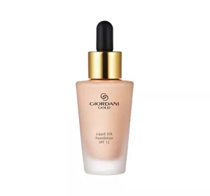 ORIFLAME GIORDANI GOLD LIQUID SILK FOUNDATION SPF12 PORCELAIN 30ML