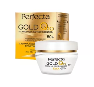 PERFECTA GOLD Q10 ANTI FALTEN CREME FÜR TAG UND NACHT 50+ 50ML