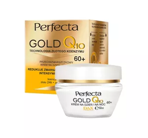 PERFECTA GOLD Q10 ANTI FALTEN CREME FÜR TAG UND NACHT 60+ 50ML