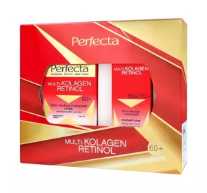 PERFECTA MULTI-KOLLAGEN RETINOL SET ZUR GESICHTSPFLEGE 60+ CREME FÜR TAG UND NACHT + AUGENPFLEGE