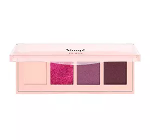 PUPA MILANO VAMP! PALETTE MIT 4 LIDSCHATTEN 004 VIBRANT PLUM 5,2G