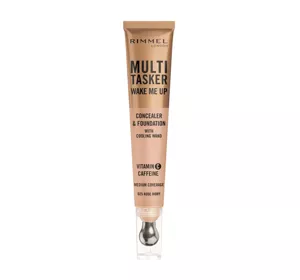 Rimmel Multi-Tasker Wake Me Up 2-in-1 Concealer und Foundation 025 Rose Ivory 20ml