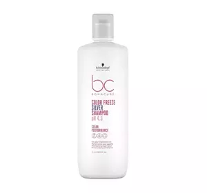 SCHWARZKOPF BC BONACURE COLOR FREEZE SILVER SHAMPOO 1000ML