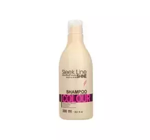 STAPIZ SLEEK LINE COLOUR SHAMPOO FÜR GEFÄRBTES HAAR MIT SEIDE 300ML