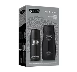 STR8 ORIGINAL DEODORANT SPRAY 150ML + GEL 250ML