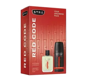 STR8 RED CODE AFTER SHAVE LOTION 50ML + DEODORANT 150ML SET