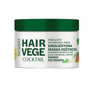 Sessio Hair Vege Coctail Emollient-Haarmaske Mango Petersilie 250g