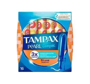 TAMPAX COMPAK PEARL SUPER PLUS TAMPONS 16 STÜCK