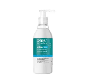 Tołpa Dermo Face Sebio BHL. Gel-Mikroemulsion zum Gesichtswaschen 195ml