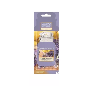 YANKEE CANDLE ULTIMATE CAR JAR AUTODUFT LEMON LAVENDER