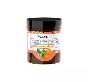 YOLYN NATÜRLICHE MASSAGEKERZE EIN STÜCK ORANGE 120ML