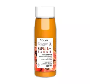 YOLYN SHOWER SHOT VEGANES DUSCHGEL MANGO + PAPAYA 400ML