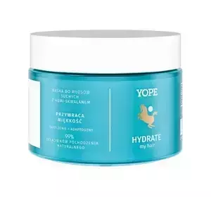 YOPE BOUNCE MY HAIR HYDRATE FEUCHTIGKEITSSPENDENDE HAARMASKE HEMI-SQUALAN 250ML