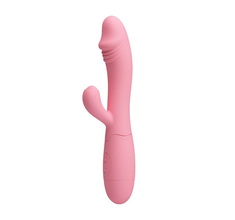  Pretty Love Snappy Multifunktionaler Vibrator mit Klitorisstimulator Rosa