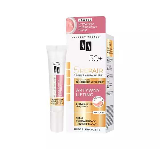 AA 5 REPAIR REVITALISIERENDE UND BELEUCHTENDE AUGENCREME 50+ 15ML