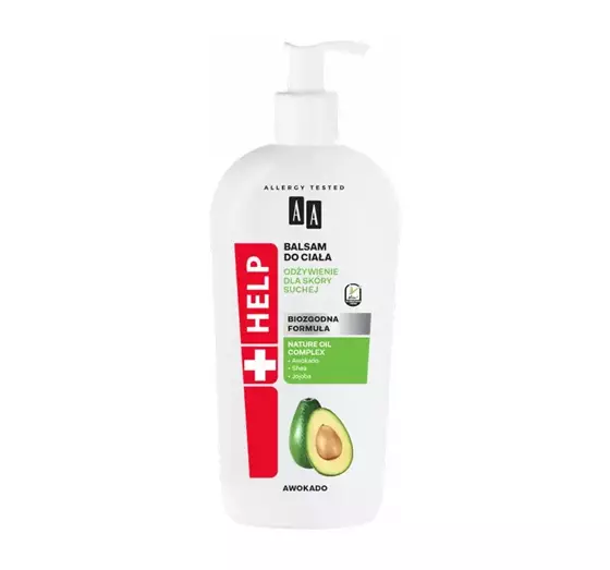 AA HELP KÖRPERLOTION AVOCADO 400ML