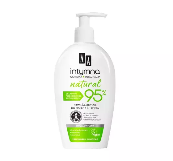 AA INTYMNA NATURAL FEUCHTIGKEITSGEL ZUR INTIMPFLEGE 300ML