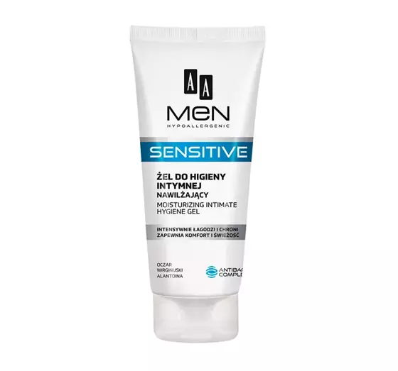 AA MEN SENSITIVE GEL FÜR INTIMPFLEGE FÜR MÄNNER 200ML