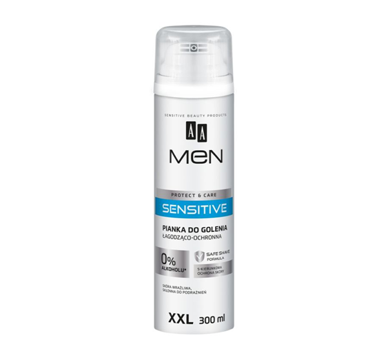 AA Men Protect & Care Beruhigender Schutz-Rasierschaum 300ml