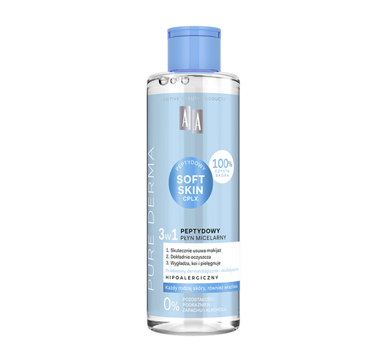 AA PURE DERMA PEPTIDEN MIZELLENWASSER 3IN1 200ML