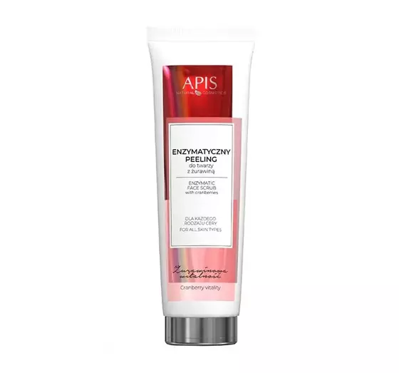 APIS CRANBERRY VITALITÄT ENZIMATISCHES GESICHTSPEELING MIT CRANBERRY 100ML