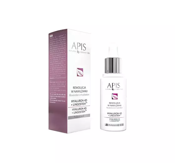 APIS HYALURON 4D + LINGOSTEM FEUCHTIGKEITSKONZENTRAT FÜR GESICHT 30ML