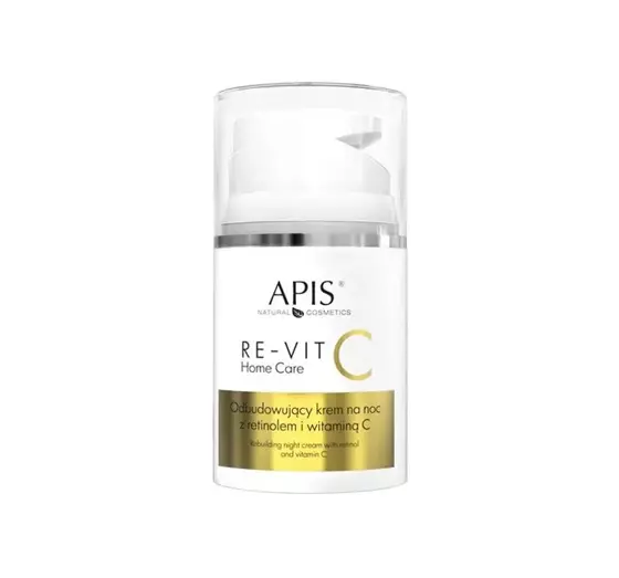 APIS RE-VIT C HOME CARE WIEDERAUFBAEUENDE NACHTCREME MIT RETINOL UND VITAMIN C 50ML