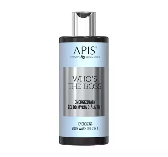 APIS WHO'S THE BOSS ENERGETISIERENDES KÖRPERWASCHGEL 3IN1 300ML