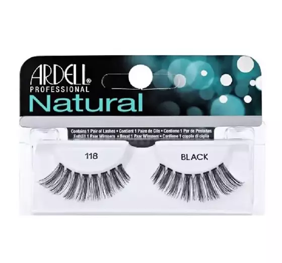 ARDELL NATURAL KÜNSTLICHE WIMPERN 118 BLACK