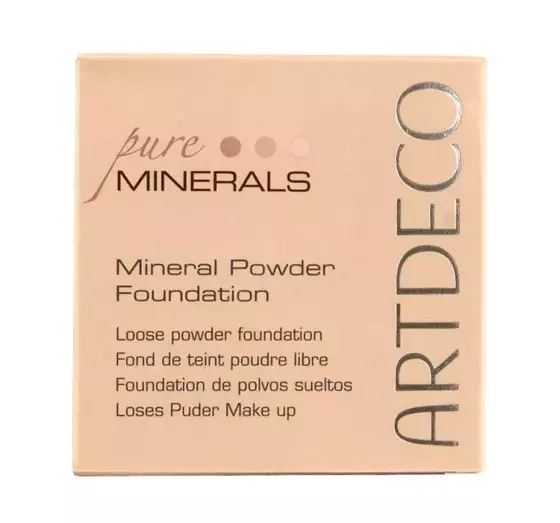 ARTDECO PURE MINERALS MINERALPUDERGRUNDIERUNG 4 LIGHT BEIGE 15G