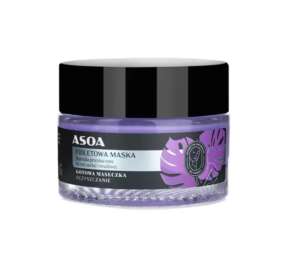 ASOA GESICHTSMASKE VIOLETTE TONERDE 50ML