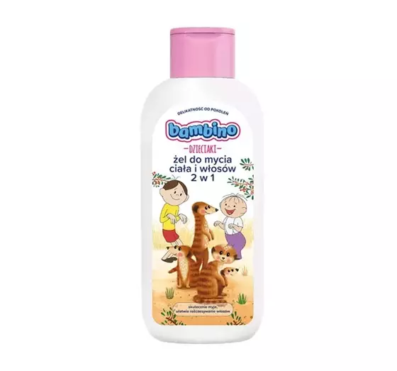 BAMBINO KINDER 2IN1 KÖRPER- UND HAARWASCHGEL 400ML