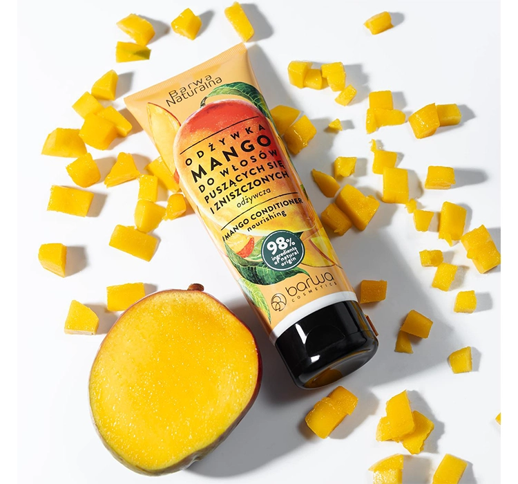 BARWA NATURALNA CONDITIONER FÜR FRIZZIGES UND STRAPAZIERTES HAAR MANGO 200ML