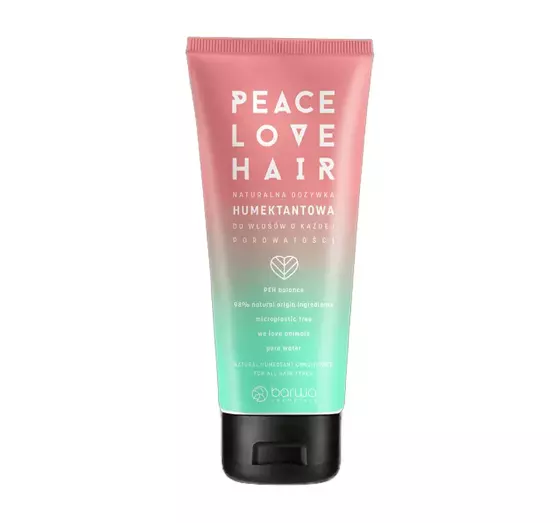 BARWA PEACE LOVE HAIR NATÜRLICHE HUMEKTANTSPÜLUNG 180ML