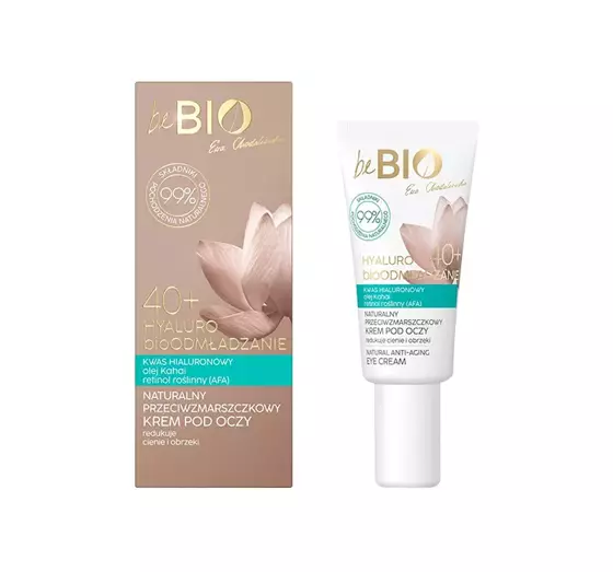 BEBIO BIOVERJÜNGUNG 40+ NATÜRLICHE ANTI FALTEN AUGENCREME 15ML