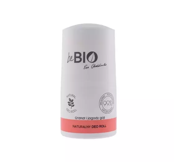 BEBIO NATÜRLICHES DEODORANT ROLL ON GRANATAPFEL UND GOJI BEEREN 50ML