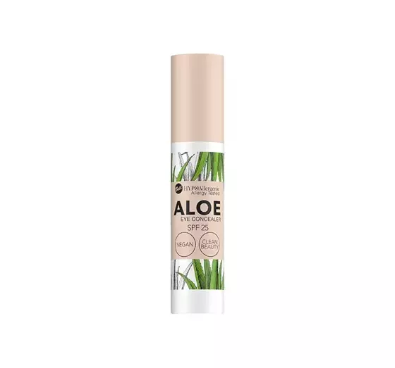 BELL HYPOALLERGENIC ALOE EYE CONCEALER SPF 25 AUGENCONCEALER 02 PEACH 4,8G