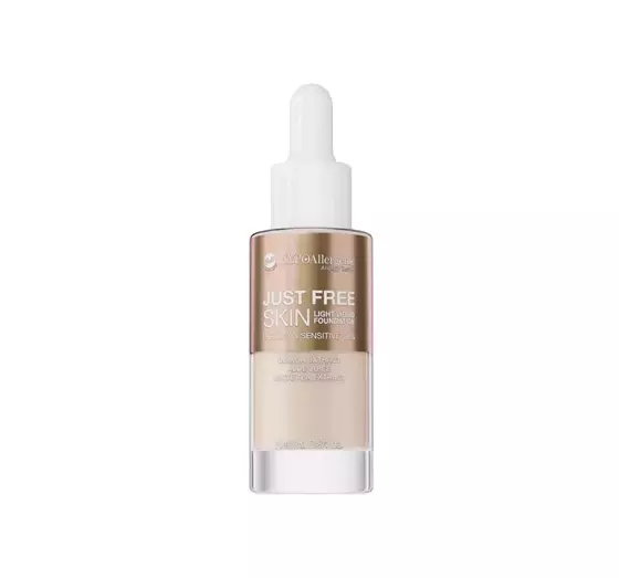 BELL HYPOALLERGENIC JUST FREE SKIN LIGHT LIQUID FOUNDATION GRUNDIERUNG 02 NATURAL 24G