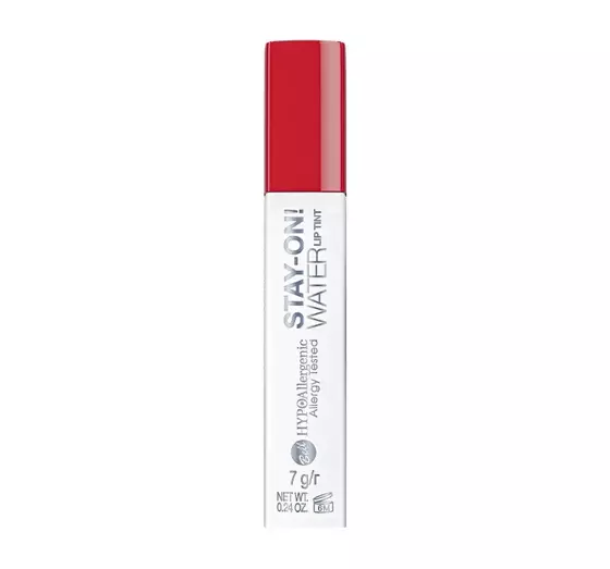 BELL HYPOALLERGENIC STAY-ON WATER LIP TINT LIPPENSTIFT 06 LADY IN RED 7G