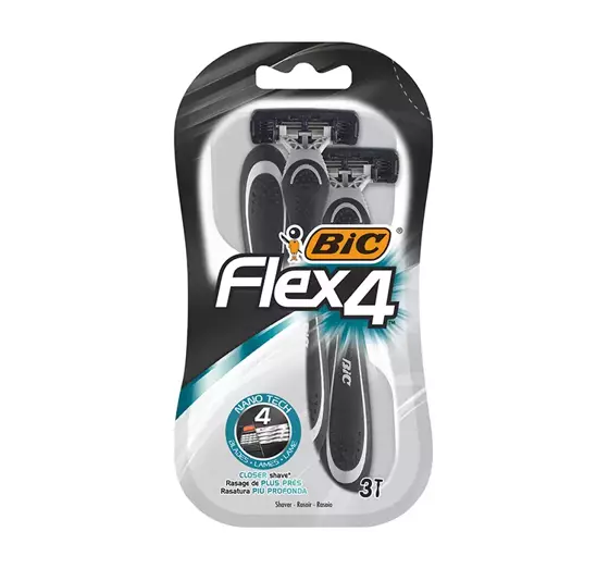 BIC FLEX4 EINWEGRASIERER FÜR MÄNNER 3 STÜCK