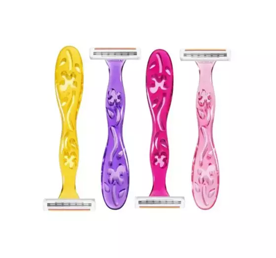 BIC MISS SOLEIL COLOUR COLLECTION EINWEGRASIERER FÜR FRAUEN 4 STÜCK