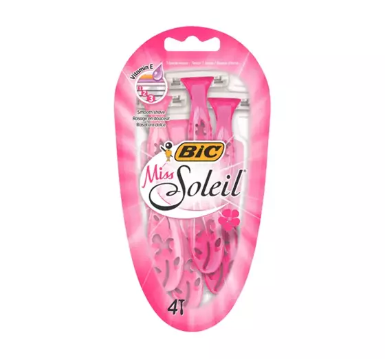 BIC MISS SOLEIL EINWEGRASIERER FÜR FRAUEN 4 STÜCK