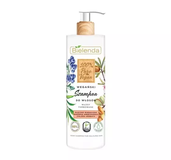 BIELENDA 100% PURE VEGAN VEGANES SHAMPOO FÜR GEFÄRBTES HAAR 400G