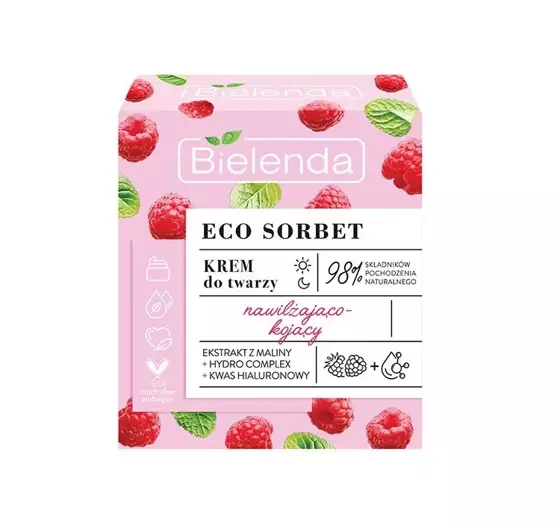 BIELENDA ECO SORBET HIMBEERE GESICHTSCREME 50ML