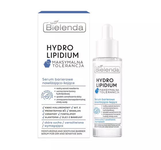 BIELENDA HYDRO LIPIDIUM FEUCHTIGKEITSSPENDEND-LINDERNDES SERUM 30ML