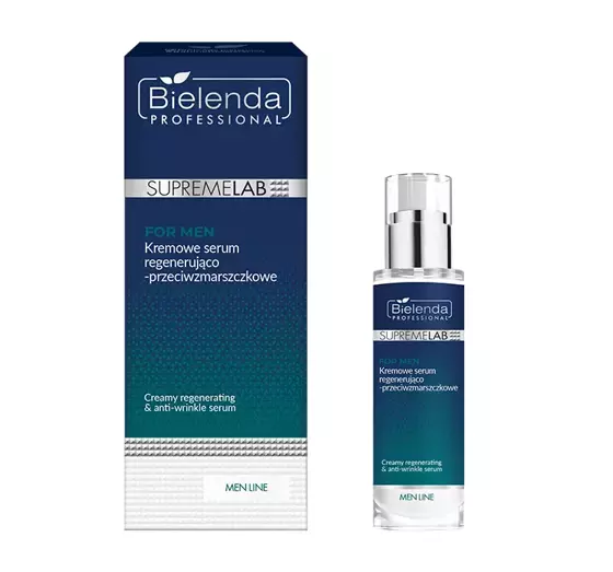 BIELENDA PROFESSIONAL SUPREMELAB MEN LINE REGENERIEREND-ANTI FALTEN SERUM 30ML