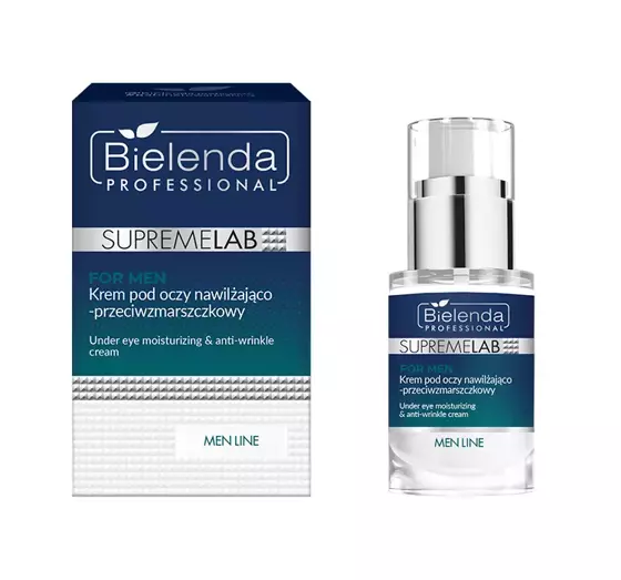 BIELENDA PROFESSIONAL SUPREMELAB MEN LINE SPANNENDE ANTI FALTEN CREME 15ML